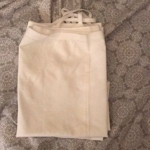 White spaghetti shirts